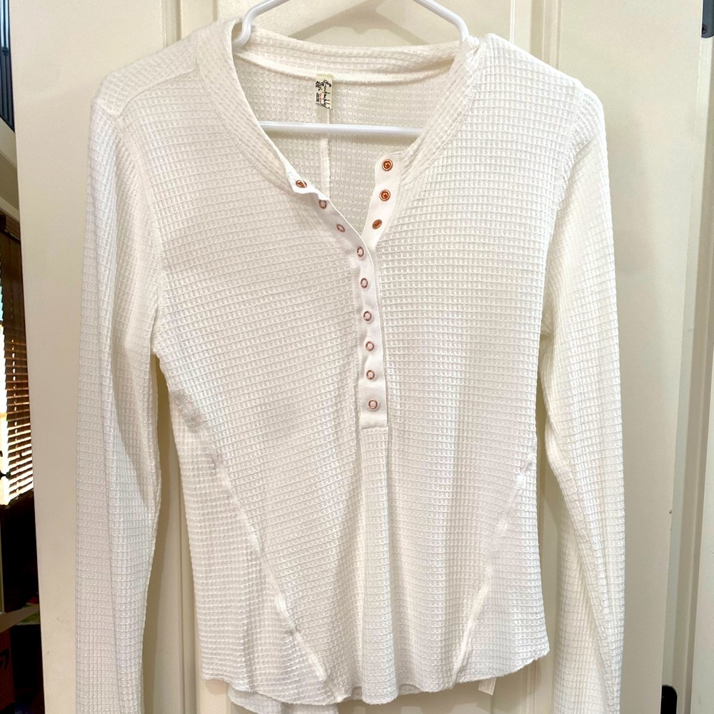 Free People One of the Girls Henley